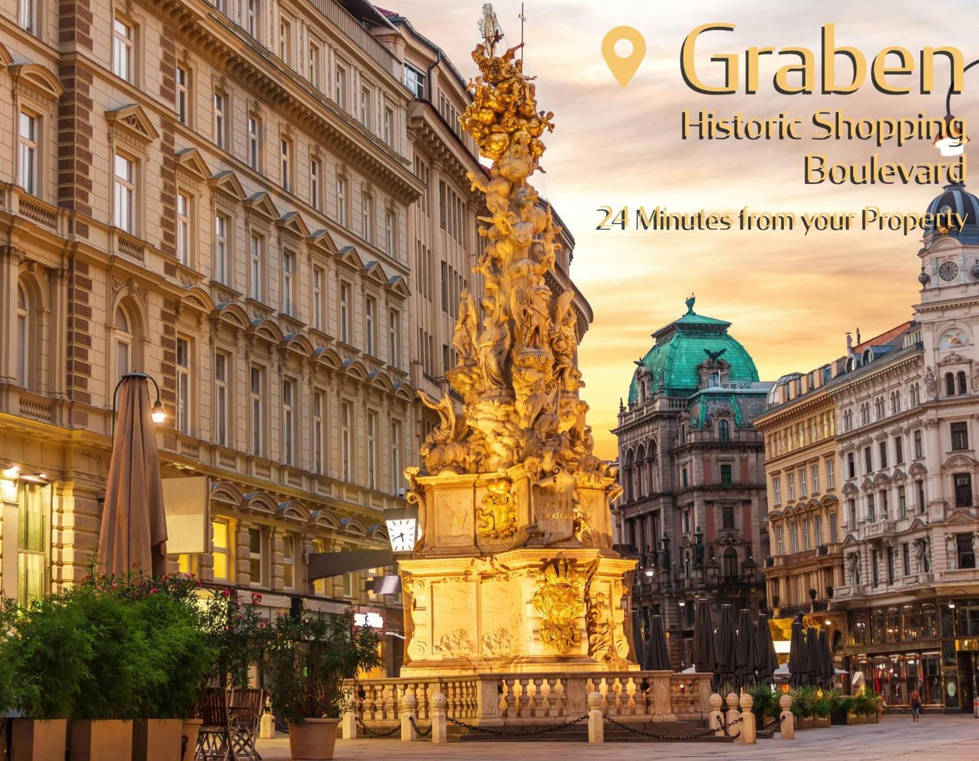 Joyful 2Br Shared Apt Near Millenium Tower & Danube River Wien Eksteriør billede